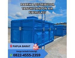 Tangki Fiberglass Modular atau Kepingan - Manokwari Selatan