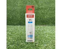 Baru, Tinta Printer Pixma Canon 71, Warna Cyan - Makassar