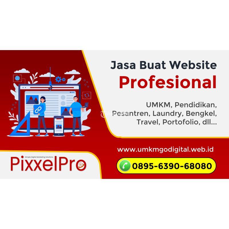 Jasa Buat Web Laundry Caruban - Madiun