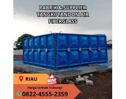 Tangki Fiberglass FRP, STP, dan Silinder Solusi Limbah Higienis - Dumai