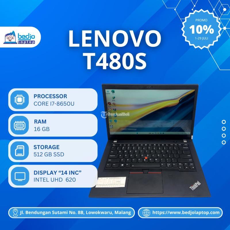 Laptop Lenovo Thinkpad T480s Core i7 - Malang Kota