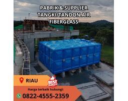 Tangki Fiberglass Kotak Sudut - Rokan Hulu