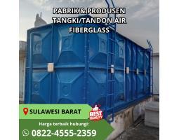 Tangki Fiberglass Desain Custom Kapasitas 2000-20.000 Liter - Mamuju