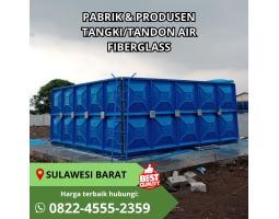 Tangki Fiberglass untuk Bak Ikan, Limbah, dan Air Kapasitas Request - Mamuju Utara