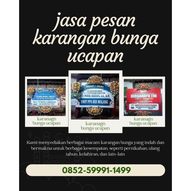 Karangan Bunga Ucapan - Pasuruan