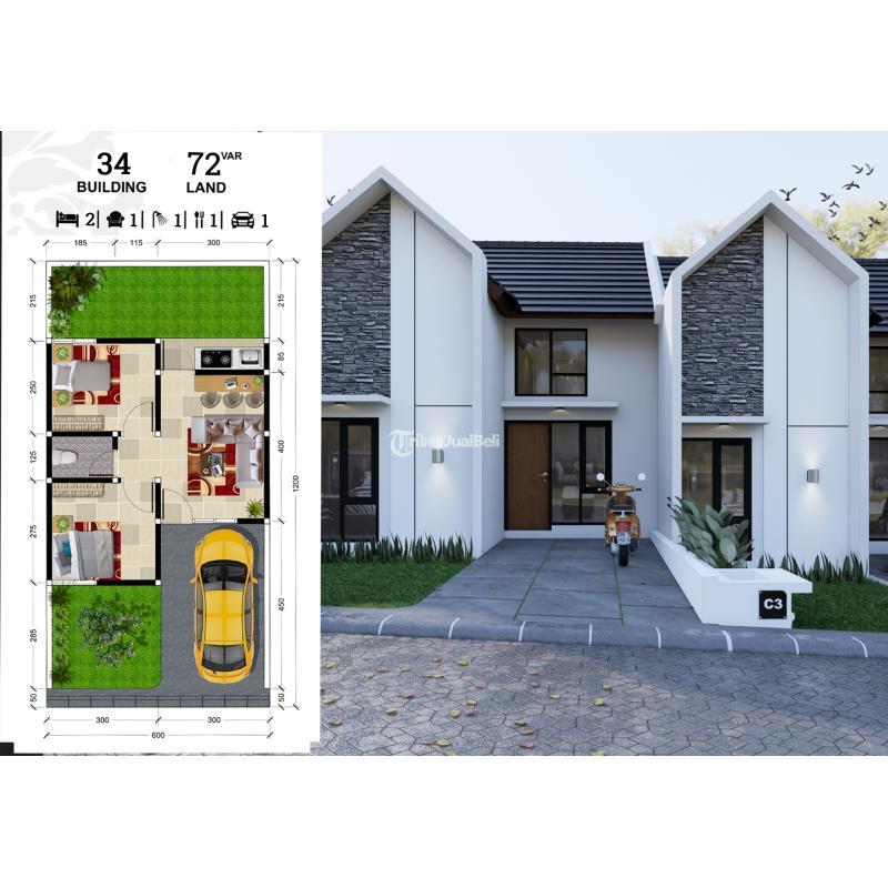 Dijual Rumah Berkelas 3KT 2KM SHM Lingkungan Berkualitas - Bantul