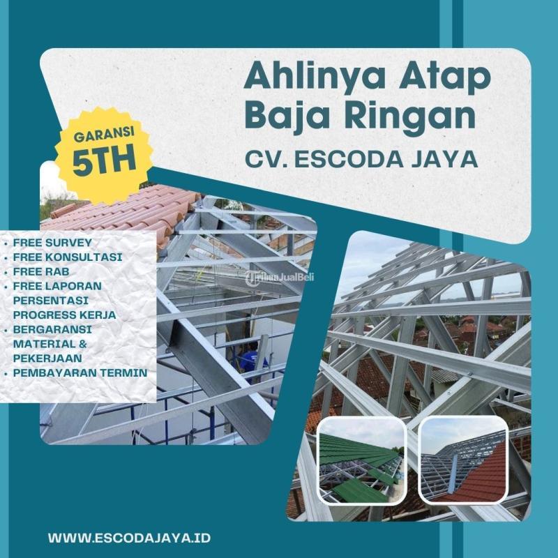 Jasa Ganti Atap Baja Ringan Garansi 5 Tahun - Mojokerto
