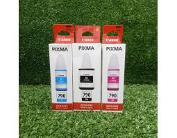 Dijual Tinta Printer Canon Pixma 790, Cyan, Magenta, Black, Baru - Makassar