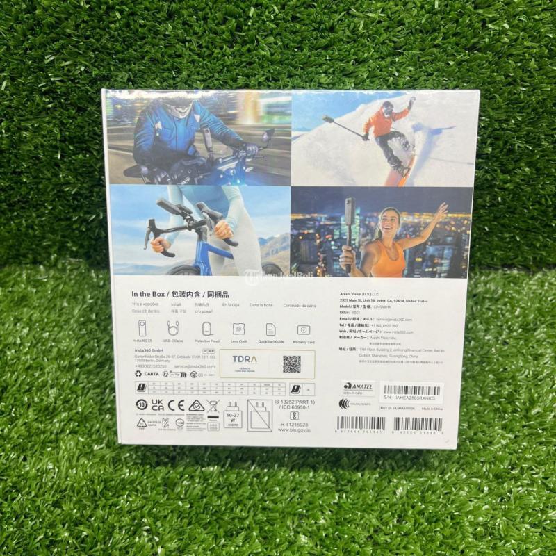 Dijual Action Cam Insta360 X5 Support 8K, Baru - Makassar