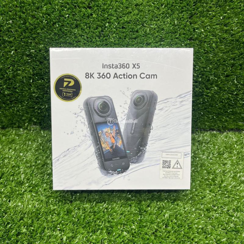 Dijual Action Cam Insta360 X5 Support 8K, Baru - Makassar
