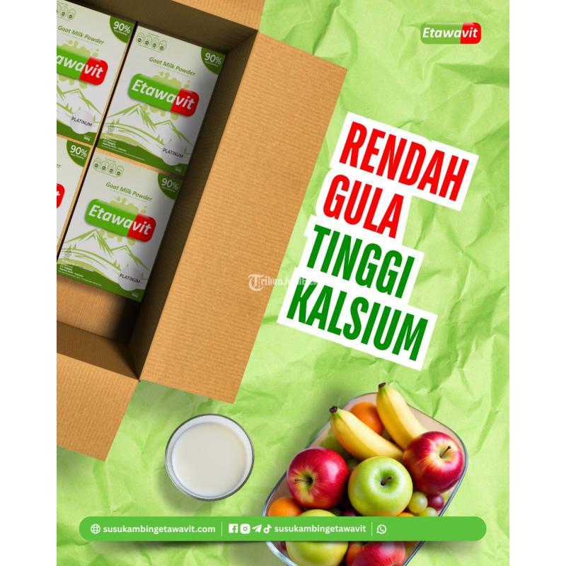 Susu Kambing Etawavit Platinum Low Sugar Aman untuk Penderita Diabetes - Makassar