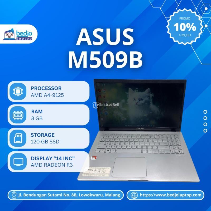 Laptop Asus M509B Termegah RAM 8GB SSD 120GB - Malang Kota