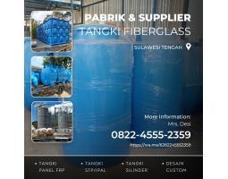 Tangki Fiberglass Kapasitas 2000-50.000 Liter - Sigi