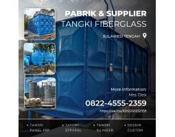 Tangki Fiberglass Modular dan Kepingan - Toli Toli