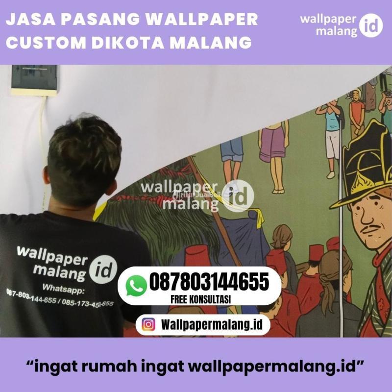 Jasa Pasang Wallpaper Custom - Malang 