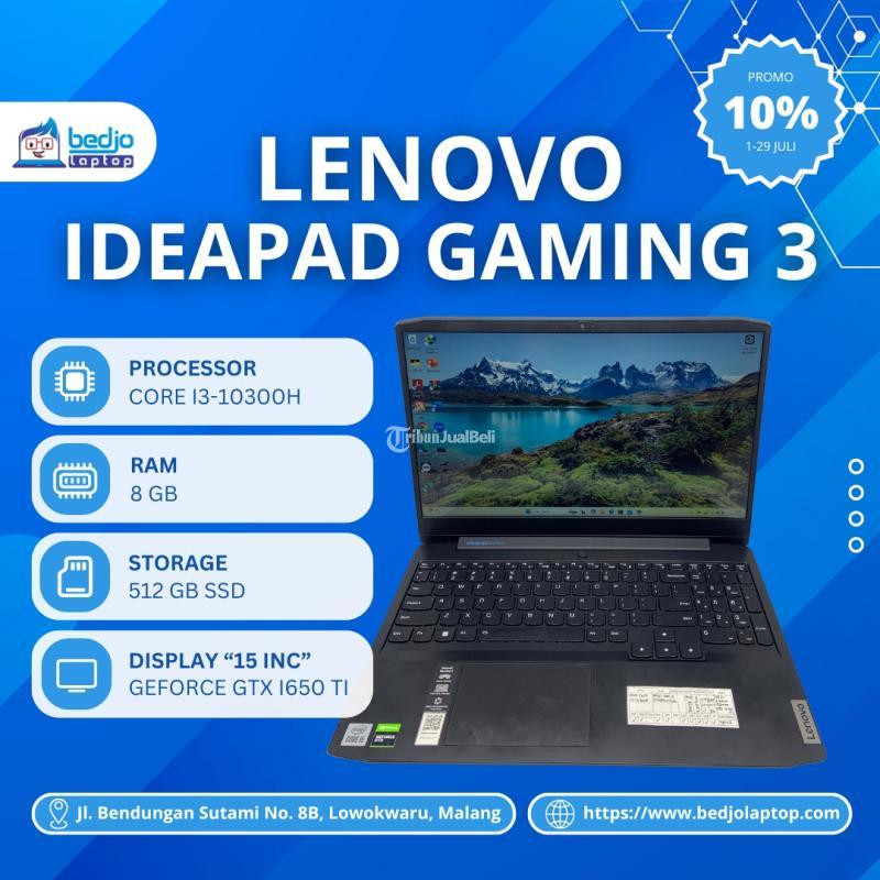Lenovo Ideapad Gaming 3 Core I3-10300H Terbaru - Malang