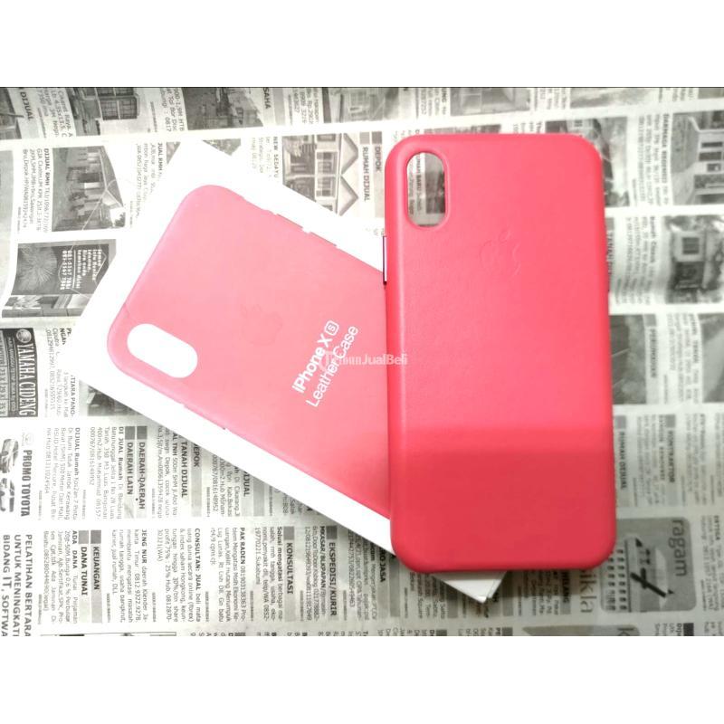Leather Case iPhone Xs New Sarung Leather Case - Jakarta Pusat