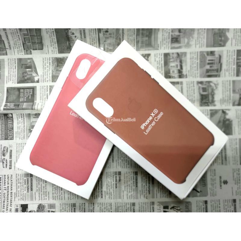 Leather Case iPhone Xs New Sarung Leather Case - Jakarta Pusat