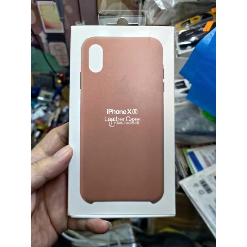 Leather Case iPhone Xs New Sarung Leather Case - Jakarta Pusat