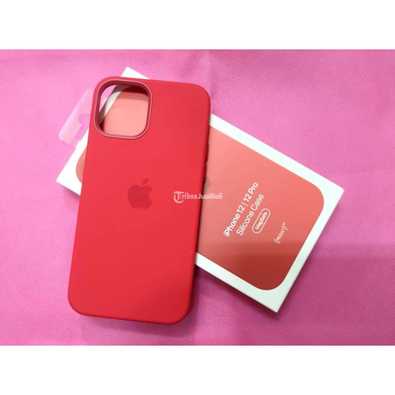 Silicone Case MagSafe iPhone 12 iPhone 12 Pro Wireless Charging Support - Jakarta Pusat