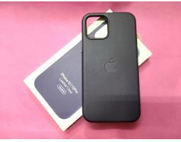 Leather Case MagSafe iPhone 12 iPhone 12 Pro Wireless Charging Support - Jakarta Pusat