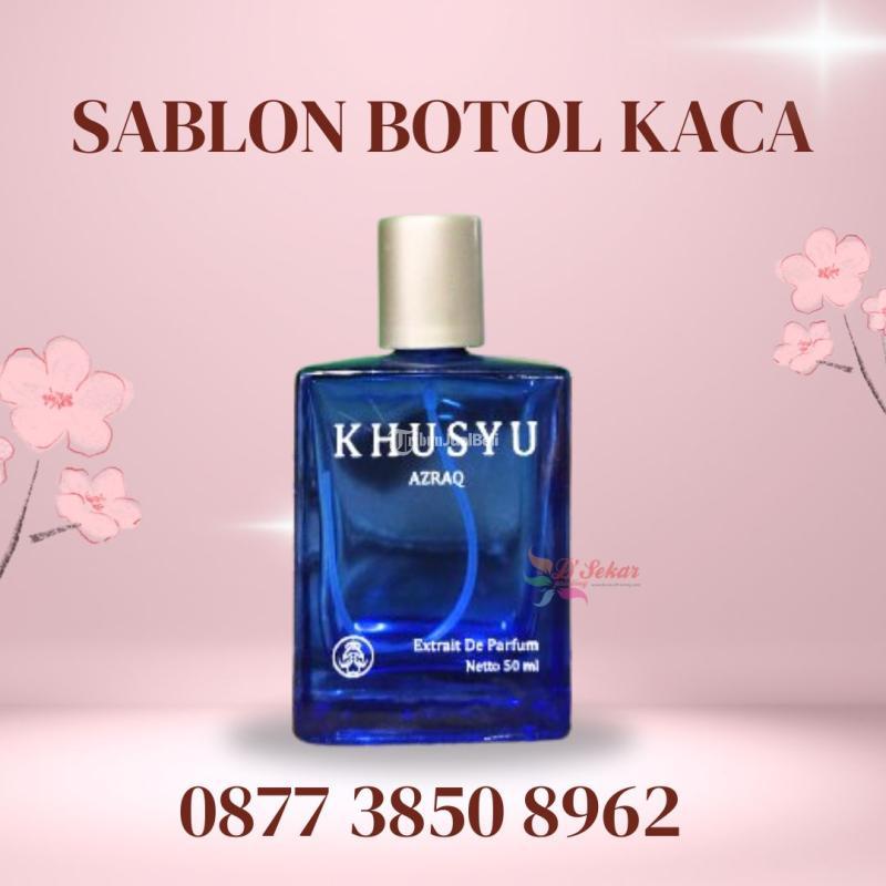 Jasa Sablon Botol Parfum Mantrijeron - Yogyakarta