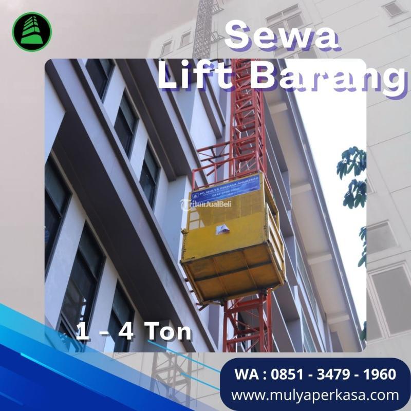 Sewa Lift Barang, Passenger Hoist, Lift Material Jawa Barat - Bandung