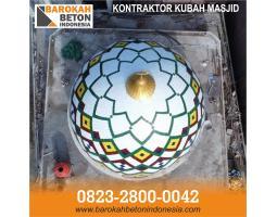  Kubah Masjid Stainless Barokah Beton Indonesia - Balikpapan 