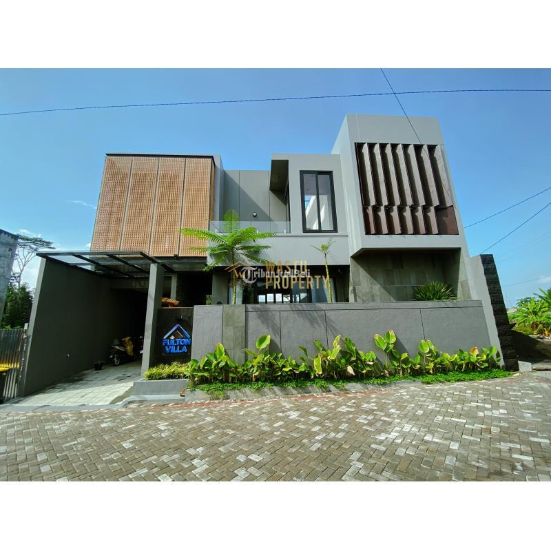 Dijual Villa Furnish 2 Lantai View Sawah Di Ngaglik - Sleman