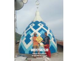 Kubah Masjid Custom Galvalum, Enamel, GRC  - Bandung Barat