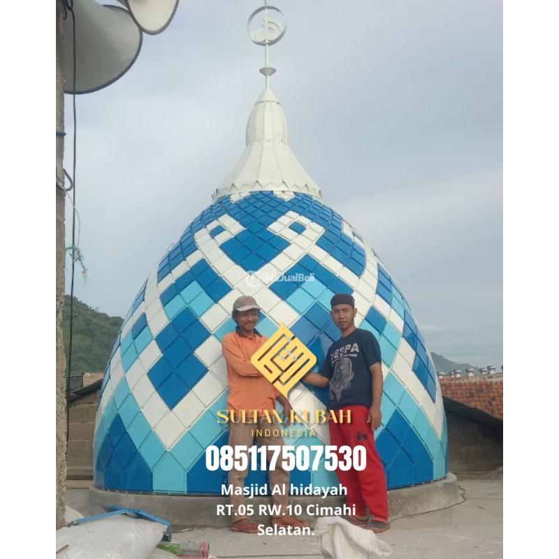 Kubah Masjid Custom Galvalum, Enamel, GRC - Bandung Barat