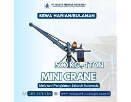 Sewa Mini Crane 500kg-2 Ton Murah Berkualitas - Batam 