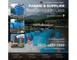 Tangki Fiberglass Kap. 10 M3 sd 100 M3 - Minahasa Tenggara