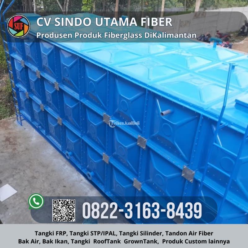 Termurah, Tangki Minyak Fiber Awet dan Mudah Dipasang untuk Tambang - Nunukan