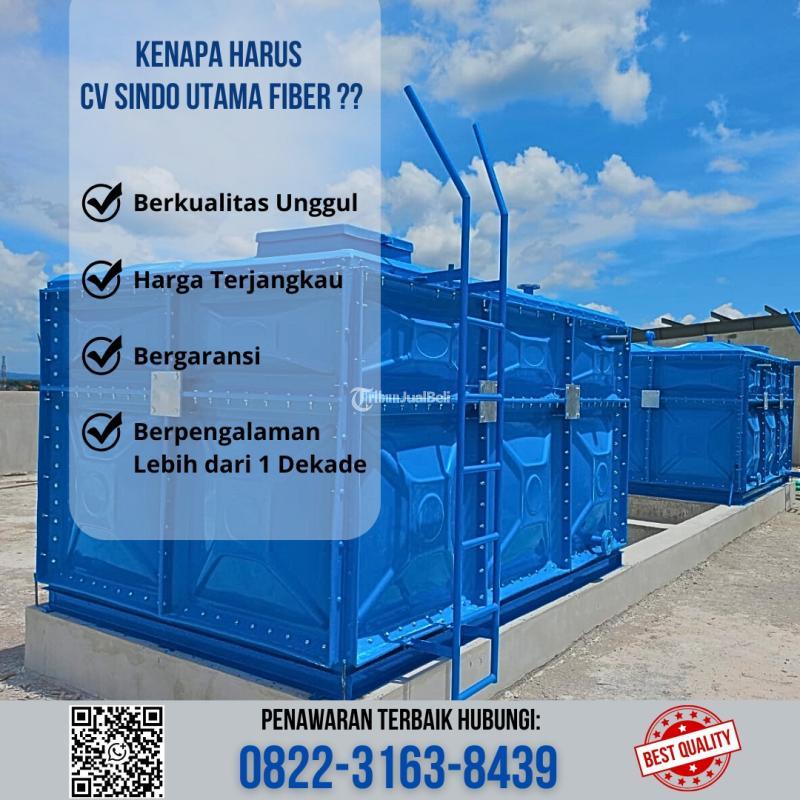 Termurah, Tangki Minyak Fiber Awet dan Mudah Dipasang untuk Tambang - Nunukan