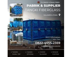 Tangki Fiberglass Dibuat dengan Teknologi Canggih - Minahasa Utara