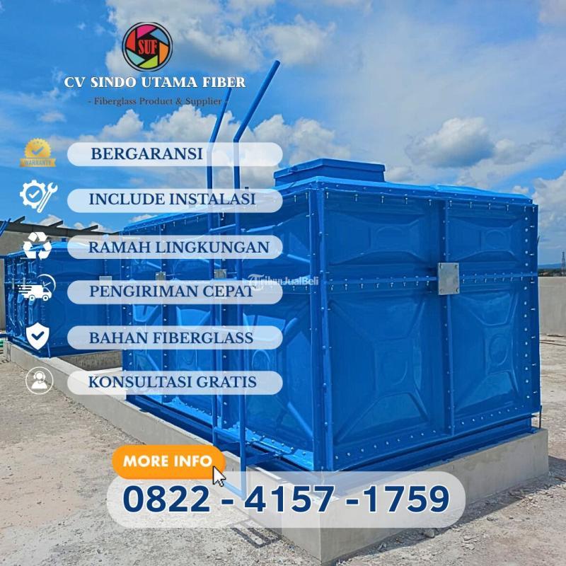 Terpercaya Ahli Tangki Fiberglass Rooftank FRP - Lima Puluh Kota