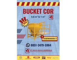 Sewa Bucket Cor Proyek PT. JMM - Yogyakarta