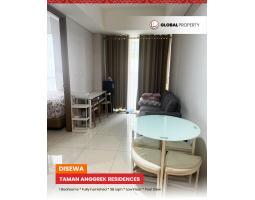 Disewakan Taman Anggrek Residences Fully Furnished, 1 Bedroom, Low Floor, Pool View - Jakarta Barat