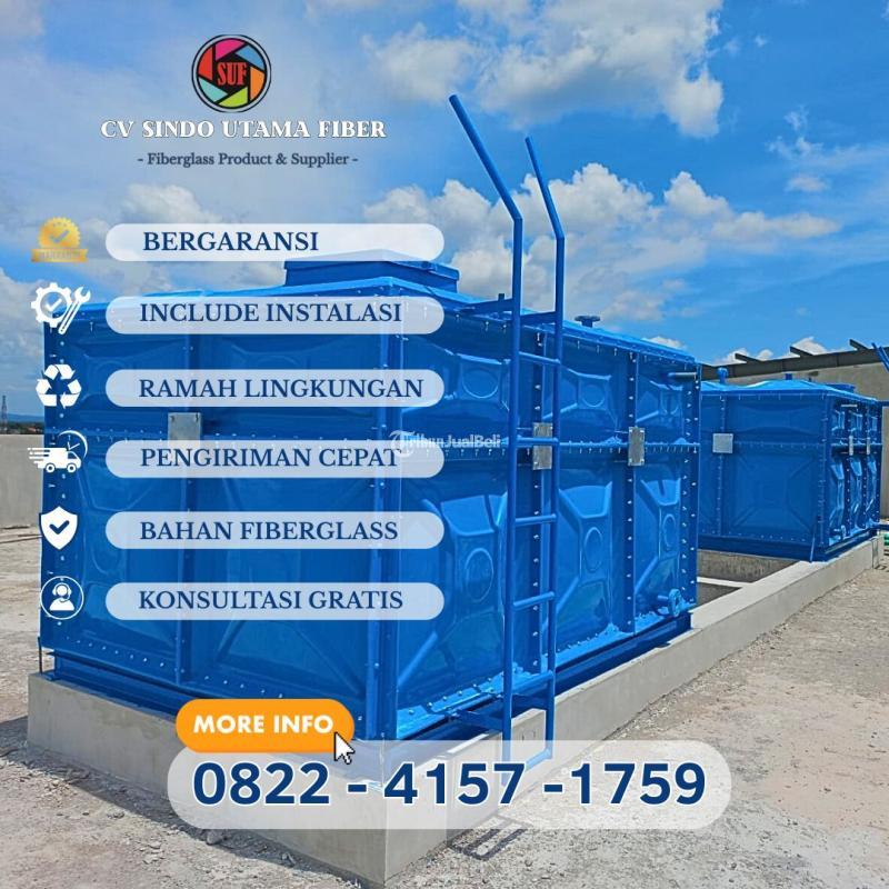Terpercaya Ahli Tangki Fiberglass Rooftank FRP - Payakumbuh
