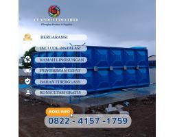 Tangki Panel FRP, Tangki Air Fiberglass Berkualitas - Pesisir Selatan