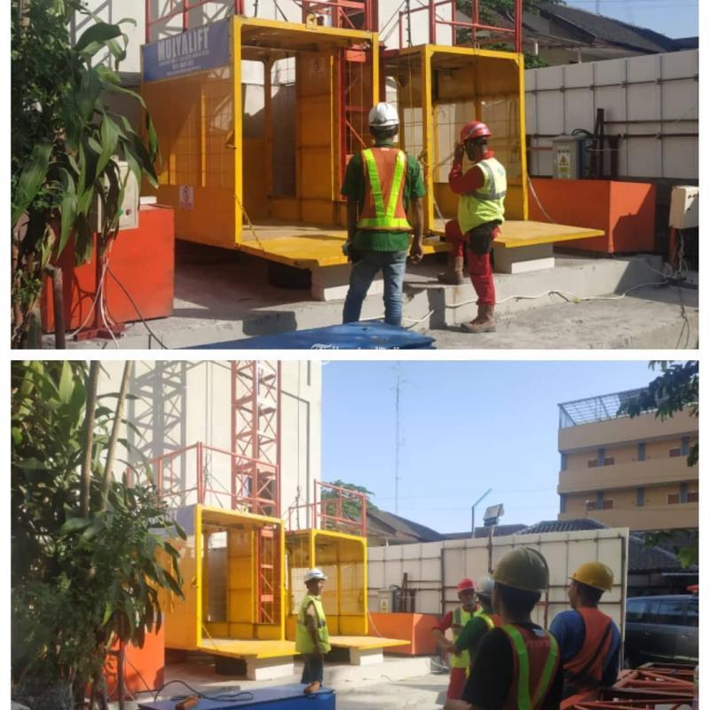 Sewa Lift Barang, Lift Material, Alimak Hoist - Jakarta Timur