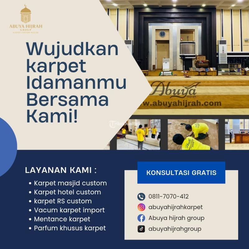 Karpet Masjid Al Quds - Tarakan 