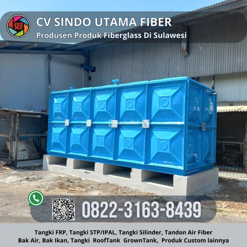 Handal, Tangki FRP Atap Solusi Operasional Lancar untuk Perindustrian - Maros