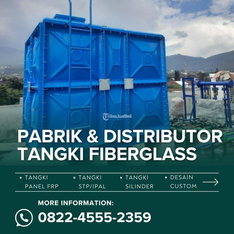 Tangki Fiberglass Original Panel FRP - Sawahlunto