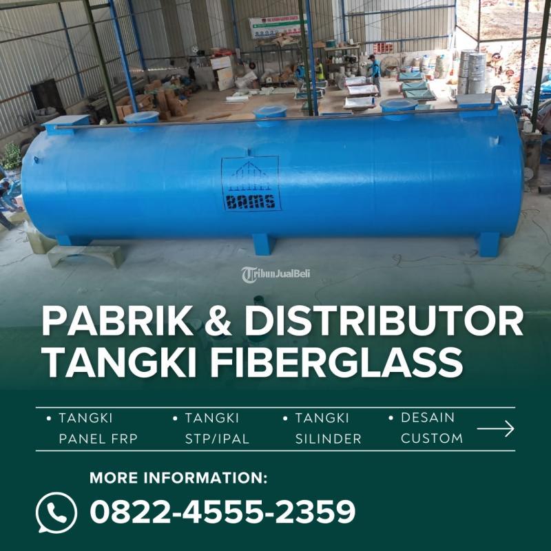 Tangki Fiberglass Original Panel FRP - Sawahlunto