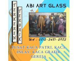 Toko Kaca Patri Grafir Inlay Gereja - Biak Numfor