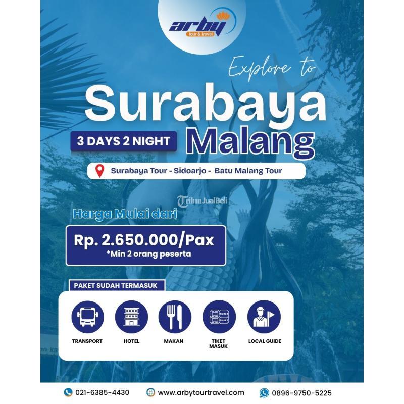 Paket Tour Surabaya Malang 3H2M - Jakarta Pusat