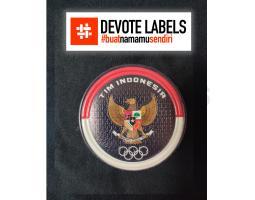 Vendor Cetak Label Patch 3D, devotelabels.id, Karo - Sumatera Utara