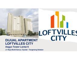 Dijual Apartment Loftvilles City Aegyo Tower Lantai 6 Baru - Tangerang Selatan